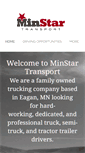 Mobile Screenshot of minstartransport.com